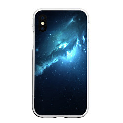 Чехол iPhone XS Max матовый Sky full of stars, цвет: 3D-белый