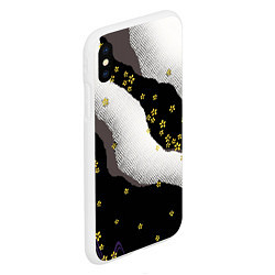 Чехол iPhone XS Max матовый JAPAN PATTERN, цвет: 3D-белый — фото 2