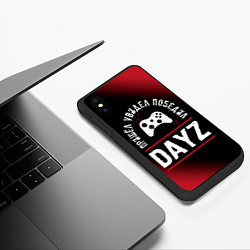 Чехол iPhone XS Max матовый DayZ Пришел, Увидел, Победил, цвет: 3D-черный — фото 2