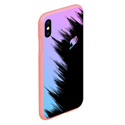 Чехол iPhone XS Max матовый Хвост феи - neon, цвет: 3D-баблгам — фото 2