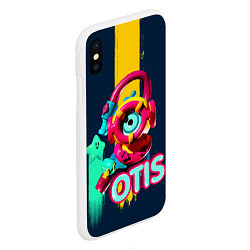 Чехол iPhone XS Max матовый Brawl Otis, цвет: 3D-белый — фото 2