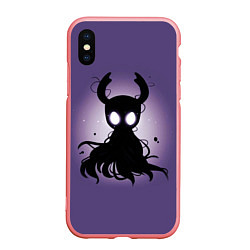 Чехол iPhone XS Max матовый Hollow Knight темный рыцарь, цвет: 3D-баблгам