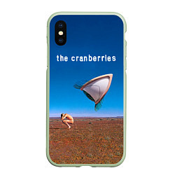 Чехол iPhone XS Max матовый Bury the Hatchet - The Cranberries, цвет: 3D-салатовый