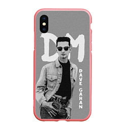 Чехол iPhone XS Max матовый Dave Gahan - Depeche Mode, цвет: 3D-баблгам