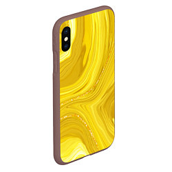 Чехол iPhone XS Max матовый Янтарь, цвет: 3D-коричневый — фото 2