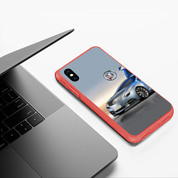 Чехол iPhone XS Max матовый Buick Riviera - Concept - Nature, цвет: 3D-красный — фото 2