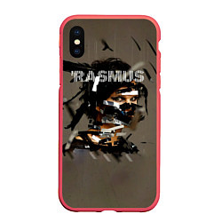 Чехол iPhone XS Max матовый The Rasmus - альбом The Rasmus, цвет: 3D-красный