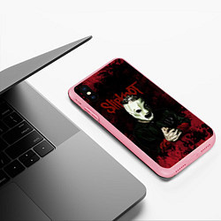 Чехол iPhone XS Max матовый Slipknot dark art, цвет: 3D-баблгам — фото 2