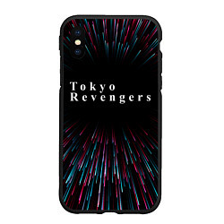Чехол iPhone XS Max матовый Tokyo Revengers infinity