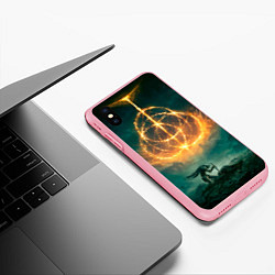 Чехол iPhone XS Max матовый Elden Ring, цвет: 3D-баблгам — фото 2
