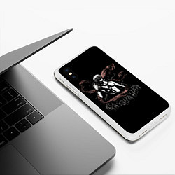 Чехол iPhone XS Max матовый Tokyo dungeon master, цвет: 3D-белый — фото 2