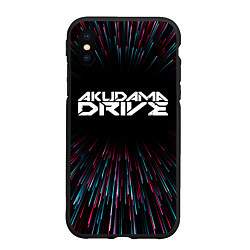 Чехол iPhone XS Max матовый Akudama Drive infinity