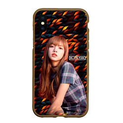 Чехол iPhone XS Max матовый Rose Blackpink