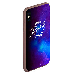 Чехол iPhone XS Max матовый Asking Alexandria Dark Void, цвет: 3D-коричневый — фото 2