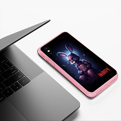 Чехол iPhone XS Max матовый Бонни Фнаф, цвет: 3D-баблгам — фото 2