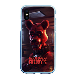 Чехол iPhone XS Max матовый Five Nights at Freddys Mangle