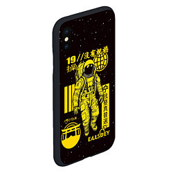 Чехол iPhone XS Max матовый Space - japan style, цвет: 3D-черный — фото 2