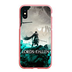 Чехол iPhone XS Max матовый Герой Lords of the fallen, цвет: 3D-баблгам