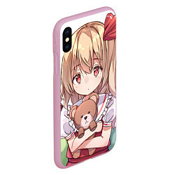 Чехол iPhone XS Max матовый Touhou Project Flandre Scarlet, цвет: 3D-розовый — фото 2