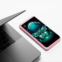 Чехол iPhone XS Max матовый Призрачный мотылек, цвет: 3D-баблгам — фото 2