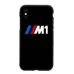 Чехол iPhone XS Max матовый Bmw sport formula 1, цвет: 3D-черный