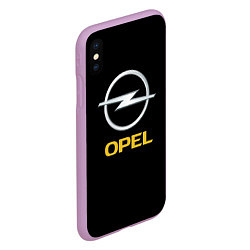 Чехол iPhone XS Max матовый Opel sport car, цвет: 3D-сиреневый — фото 2