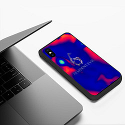 Чехол iPhone XS Max матовый Обитель зла 6 Раккун сити, цвет: 3D-черный — фото 2