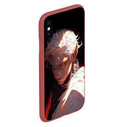 Чехол iPhone XS Max матовый Астарион из балдурс гейт 3, цвет: 3D-красный — фото 2