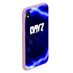 Чехол iPhone XS Max матовый Dayz strom gradient, цвет: 3D-розовый — фото 2