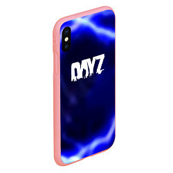 Чехол iPhone XS Max матовый Dayz strom gradient, цвет: 3D-баблгам — фото 2