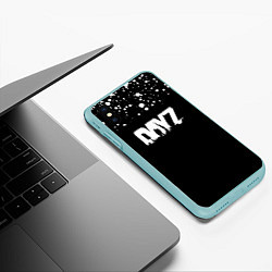 Чехол iPhone XS Max матовый DayZ крачки белые, цвет: 3D-мятный — фото 2