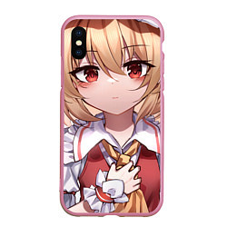 Чехол iPhone XS Max матовый Touhou Project Flandre милая улыбка