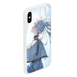 Чехол iPhone XS Max матовый Sousou no Frieren Фрирен beautiful, цвет: 3D-белый — фото 2