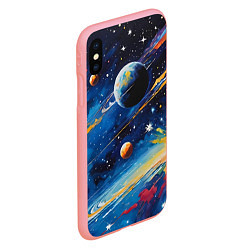 Чехол iPhone XS Max матовый Цвета вселенной, цвет: 3D-баблгам — фото 2