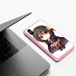 Чехол iPhone XS Max матовый Konosuba Юн-юн чибик, цвет: 3D-баблгам — фото 2