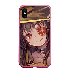 Чехол iPhone XS Max матовый Konosuba Мэгумин cute