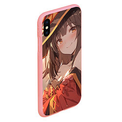 Чехол iPhone XS Max матовый Konosuba Мэгумин милая, цвет: 3D-баблгам — фото 2