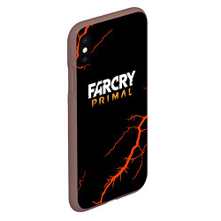 Чехол iPhone XS Max матовый Farcry storm, цвет: 3D-коричневый — фото 2