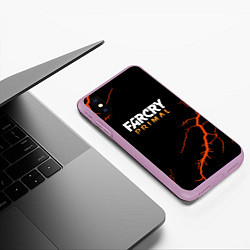 Чехол iPhone XS Max матовый Farcry storm, цвет: 3D-сиреневый — фото 2