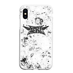 Чехол iPhone XS Max матовый Babymetal dirty ice