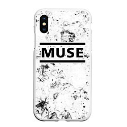 Чехол iPhone XS Max матовый Muse dirty ice