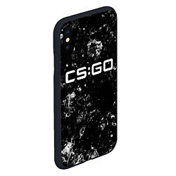 Чехол iPhone XS Max матовый Counter Strike black ice, цвет: 3D-черный — фото 2