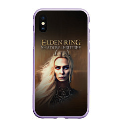 Чехол iPhone XS Max матовый Elden ring - Middle Ages, цвет: 3D-светло-сиреневый