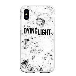 Чехол iPhone XS Max матовый Dying Light dirty ice