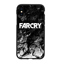 Чехол iPhone XS Max матовый Far Cry black graphite, цвет: 3D-черный