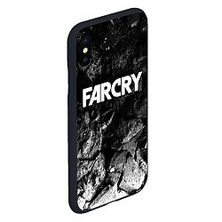 Чехол iPhone XS Max матовый Far Cry black graphite, цвет: 3D-черный — фото 2