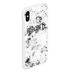 Чехол iPhone XS Max матовый Aerosmith dirty ice, цвет: 3D-белый — фото 2