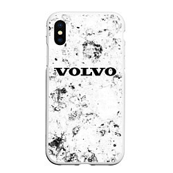 Чехол iPhone XS Max матовый Volvo dirty ice