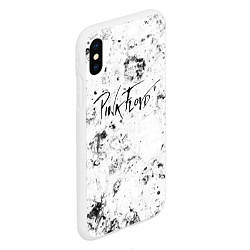 Чехол iPhone XS Max матовый Pink Floyd dirty ice, цвет: 3D-белый — фото 2