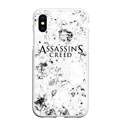 Чехол iPhone XS Max матовый Assassins Creed dirty ice